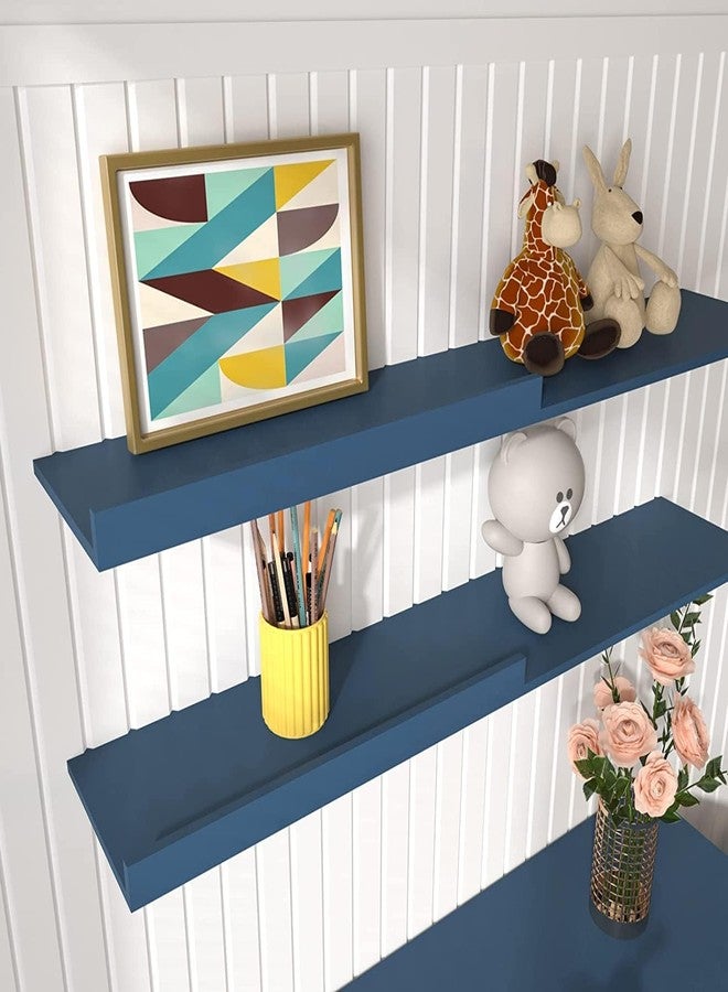 صن بيرد ورق جدران صن بيرد بلون أزرق البازلاء، لون موحد، ورق جدران لاصق ذاتي غير لامع، ورق لاصق ذاتي للخزائن، ورق جدران قابل للإزالة لغرفة النوم، طاولة المطبخ، المكتب، مقاوم للماء (15 × 100 بوصة) - Image 4